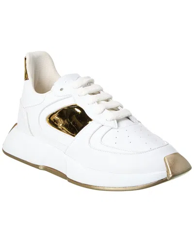 Giuseppe Zanotti Omnia Leather Sneaker In White