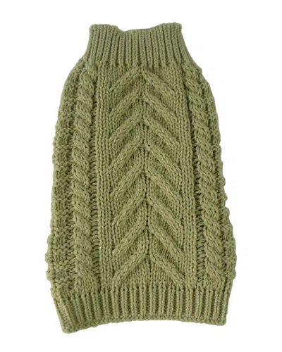 Pet Life Swivel Swirl Heavy Cable Knit Fashion Dog Sweater