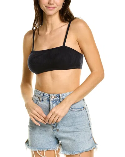 Donni. Butter Bandeau Top In Blue