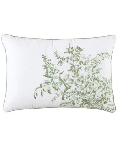 Laura Ashley Bedford Decorative Pillow In Green