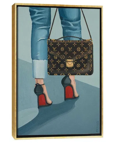 Icanvas Louis Vuitton Bag And Louboutin Heels By Cece Guidi