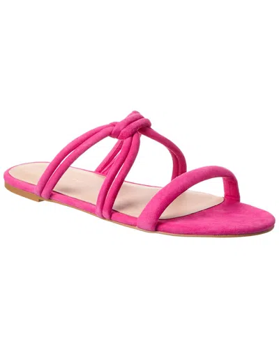 Stuart Weitzman Twist Knot Sandal In Pink