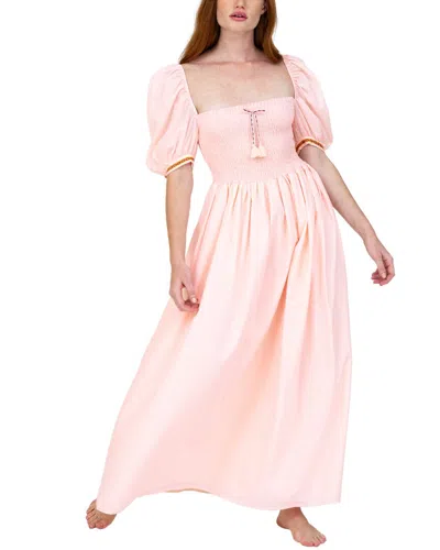 Pitusa Taylor Maxi Dress In Pink