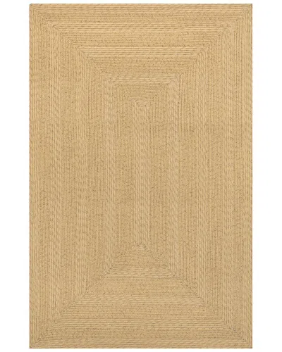 Nuloom Rowan Braided Texture Indoor/outdoor Polypropylene Area Rug In Brown