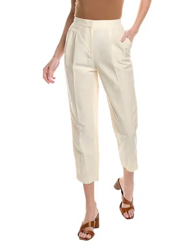 Lafayette 148 Franklin Pant In White