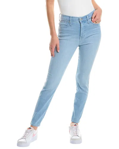 Madewell High-rise Longton Wash Skinny Jean In Blue