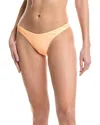 Vyb Chelsea High Scoop Bikini Bottom In Orange