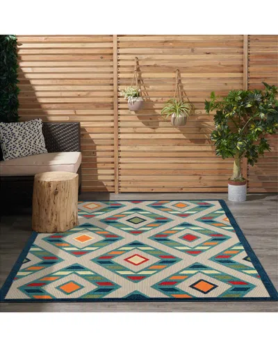 Lr Home Corazon Striped Indoor/outdoor Area Rug In Multicolor