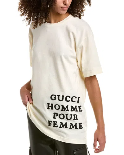 Gucci Oversized T-shirt In White