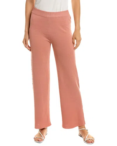Knitss Elisa Linen-blend Pant In Pink