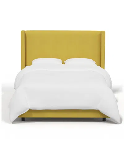 Skyline Furniture Upholstered Bed Linen In Yellow