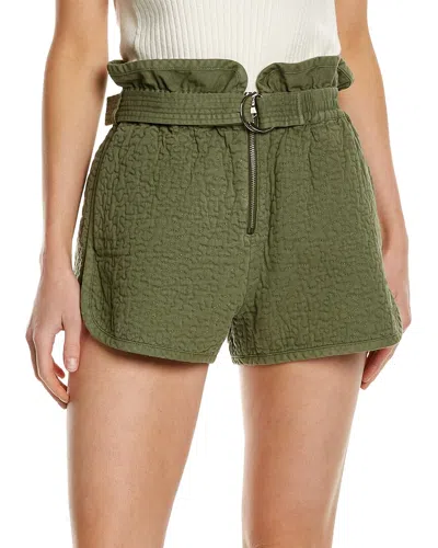 Sea Ny Stan Sandwashed Quilt Short In Green