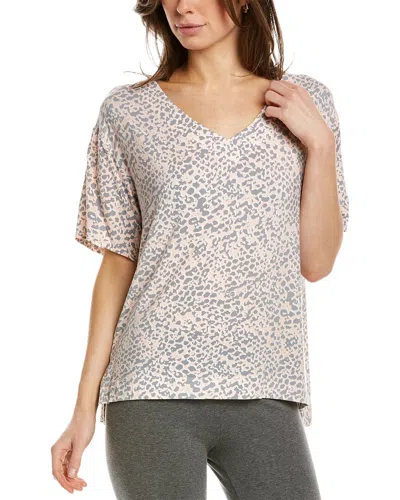 Donna Karan Sleepwear Top In Pink