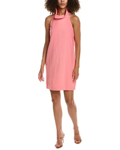 Trina Turk Peach Shift Dress In Pink