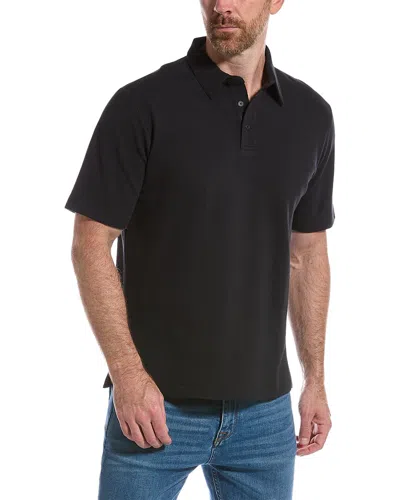 Theory Ryder Polo Shirt In Black