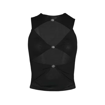 Ow Collection Chiara Top In Black