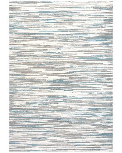 Jonathan Y Speer Abstract Linear Stripe Rug In Gray