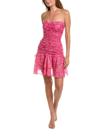 Isabel Marant Etoile Ilanka Mini Dress In Pink