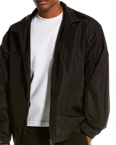 Moncler Clausis Recycled Nylon Windbreaker In Black