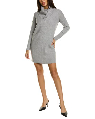 Area Stars Cowl Neck Sweaterdress In Grey