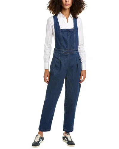 Madewell Novelty Tapered Leg Overall In Blue