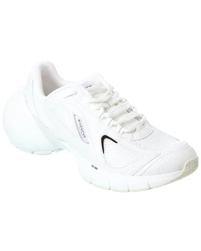 Givenchy Tk-mx Exaggerated-sole Mesh Low-top Trainers In White