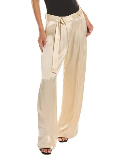 Bardot Boston Pintuck Pant In Beige