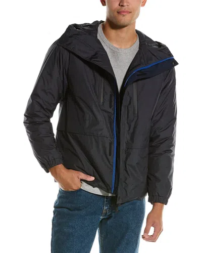 Moncler Hordelyme Reversible Down Jacket In Blue