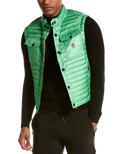 Moncler Ollon Vest In Green