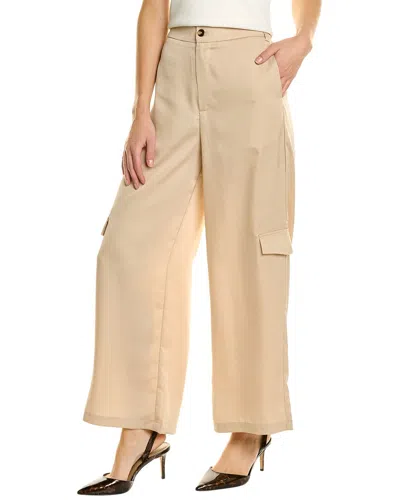 Reveriee Straight Leg Pant In Brown