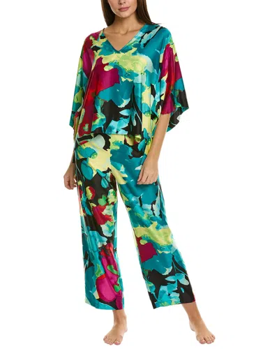 Natori 2pc Suisai Pajama Set In Black