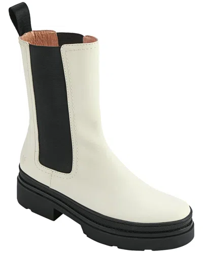 Frye Chloe Leather Boot In White