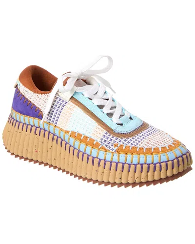 Chloé Nama Sneakers In Blue