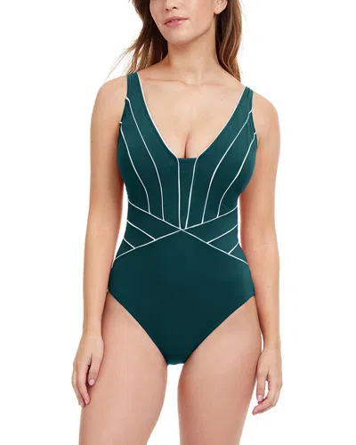 Profile By Gottex One-piece In Green