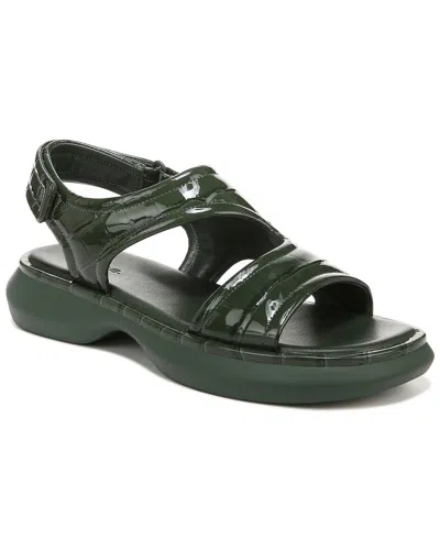 Vince Fresca Leather Strappy Sandal In Green