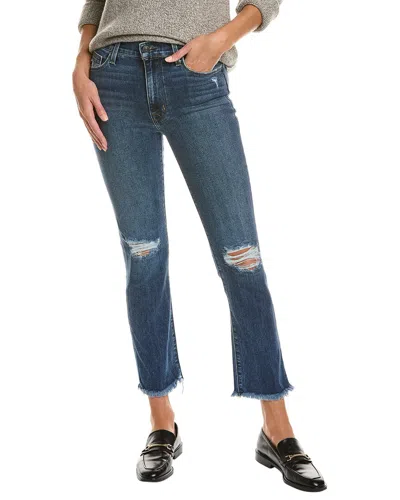 Hudson Jeans Blair High-rise Allure Straight Crop Jean In Blue