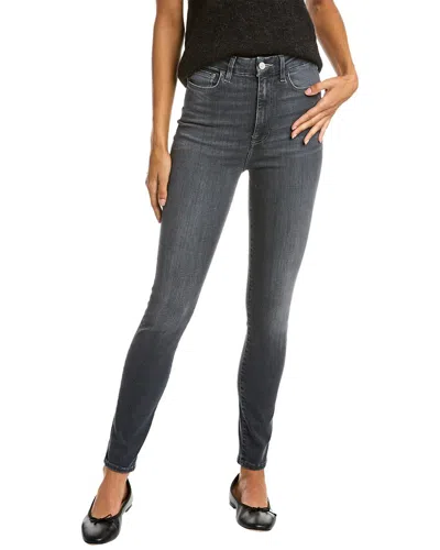 7 For All Mankind Ultra High-rise Skinny Nfe Jean In Black