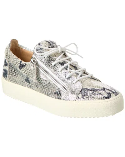 Giuseppe Zanotti May London Sneaker In Silver