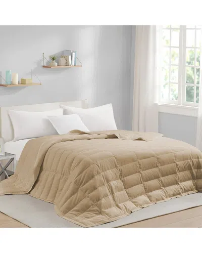 Unikome Luxury Quilted Lightweight 75% Down Blanket