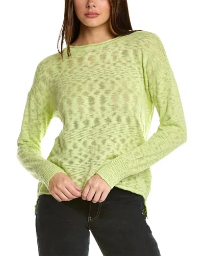 Hiho Lightweight Relaxed Sweater In Green