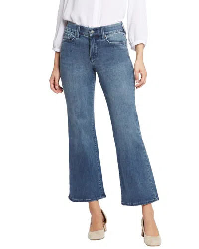 Nydj Petites Waist Match Relaxed Playlist Flare Jean In Blue
