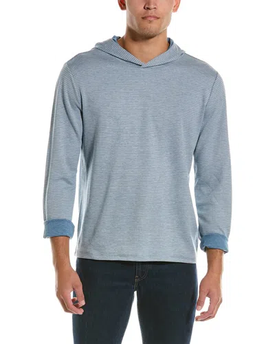 Vince Textured Rib Wool & Cashmere-blend 1/4-zip Pullover In Gray
