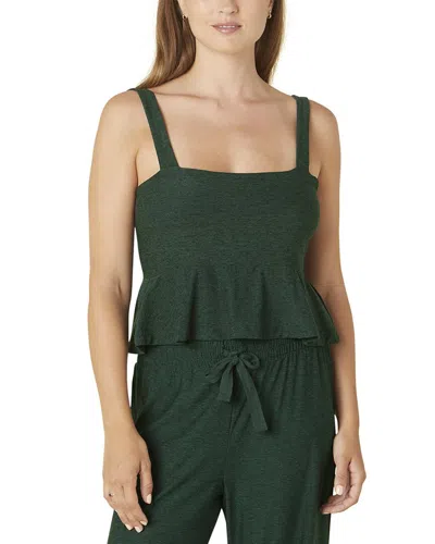 Beyond Yoga Featherweight Dream On Tank In Green