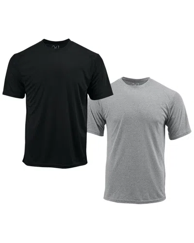 Ethan Williams 2pk Perform Basics Dri-tech T-shirt In Black