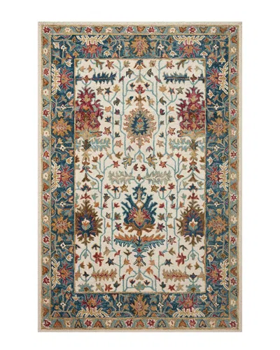 Loloi Traditional/oriental Victoria Accent Rug In White