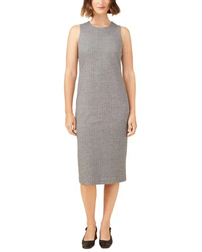 J.mclaughlin Murphy Wool-blend Dress In Grey