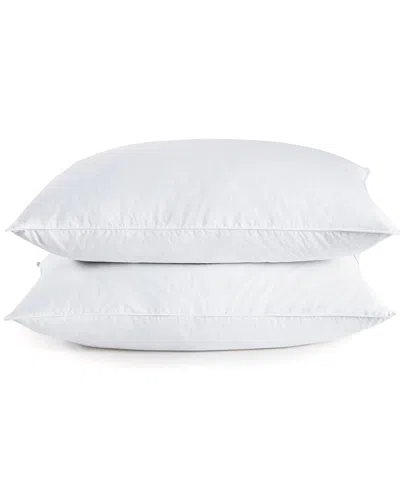 Peace Nest Set Of 2 Feather & Poly Blended Pillows