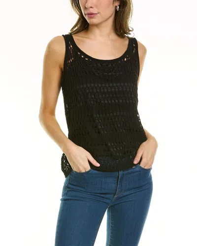 Theory Lace Tank In Black