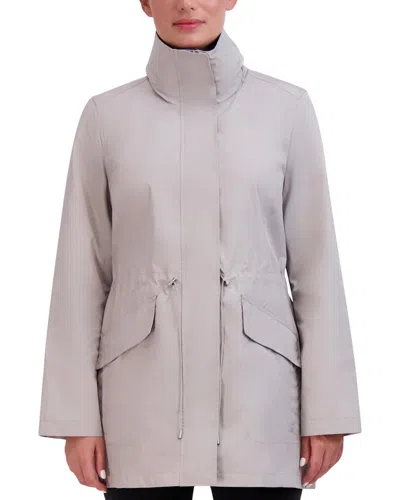 Cole Haan Woven Jacket In Grey