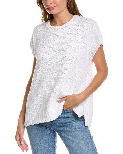 Eileen Fisher Square Top In White